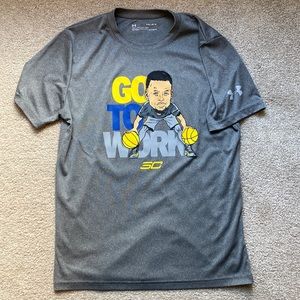 Boys Under Armour Steph Curry tshirt